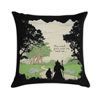 The Road Goes Soft Skin-Friendly Throw Pillow