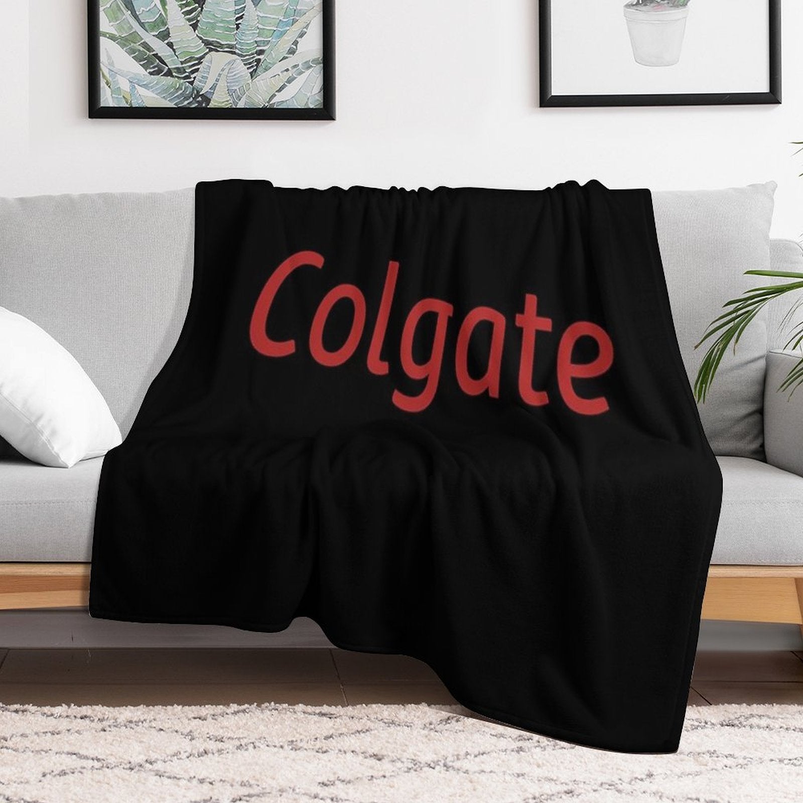 Colgate Travel-friendly Throw Blanket