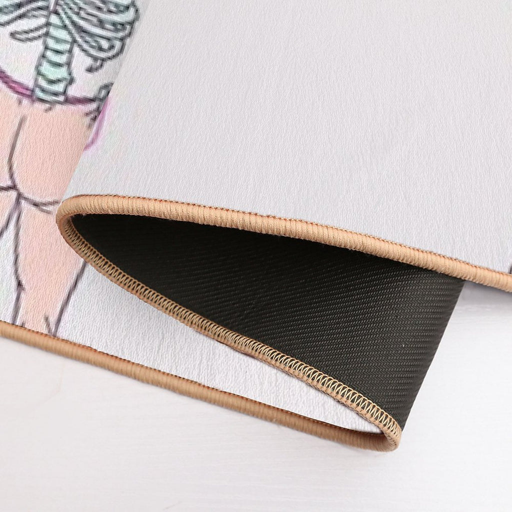 Backwards Pants  Repositionable Bath Mat