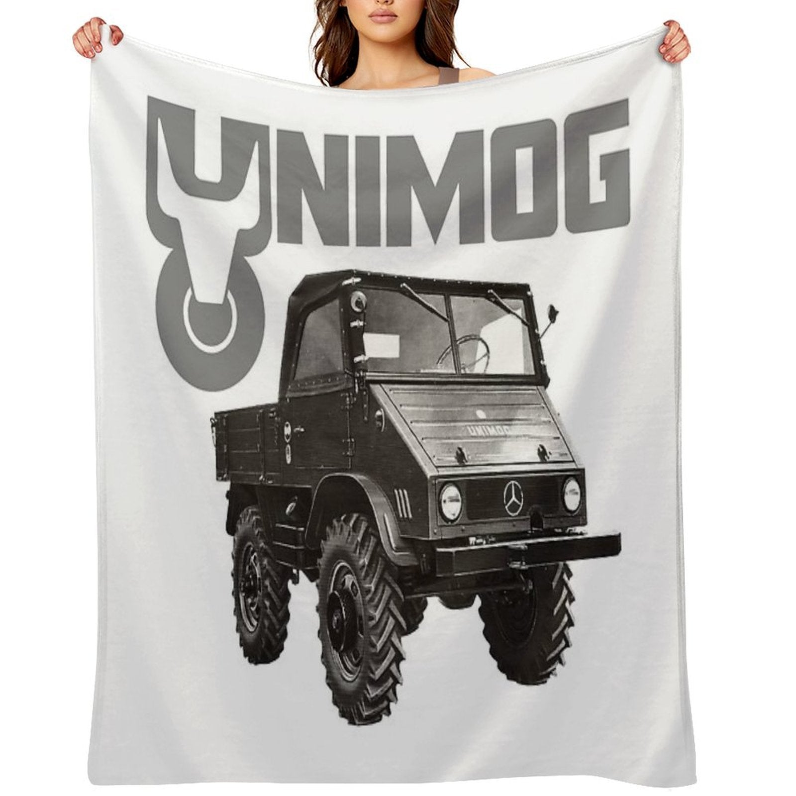 UNIMOG Oldschool Durable Throw Blanket