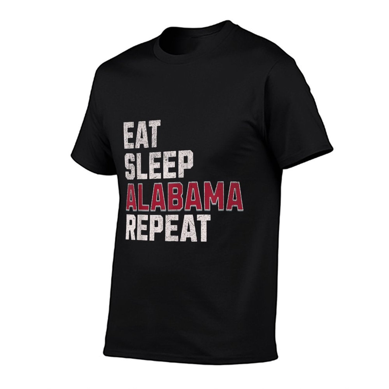 Funny Eat, Sleep, Alabama, Repeat  Alabama Fan  Moisture-wicking T-Shirt