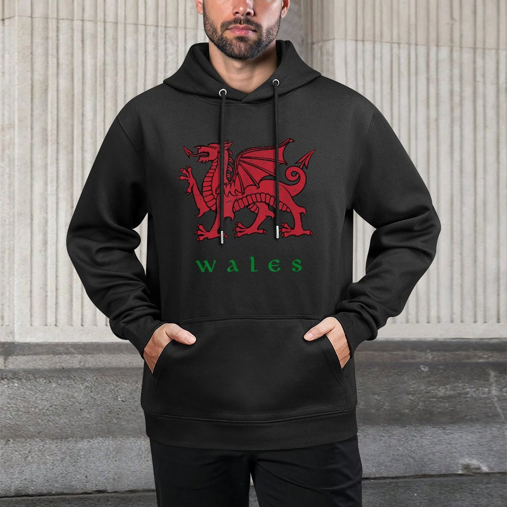 Wales Welsh Dragon T-shirt Unisex Design Hoodie