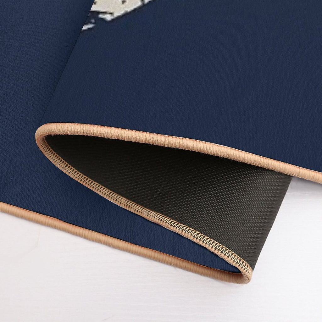 Kite Boarding Kiteboarder Retro Vintage Look Gift  Long-Lasting Bath Mat