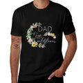 Dad Of The Little Wildflower Birthday Party Baby Shower  Easy-care T-Shirt