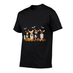 Funny Pumpkin Ghost Chihuahua Halloween Chihuahua Dog Mom  Vintage-inspired T-Shirt