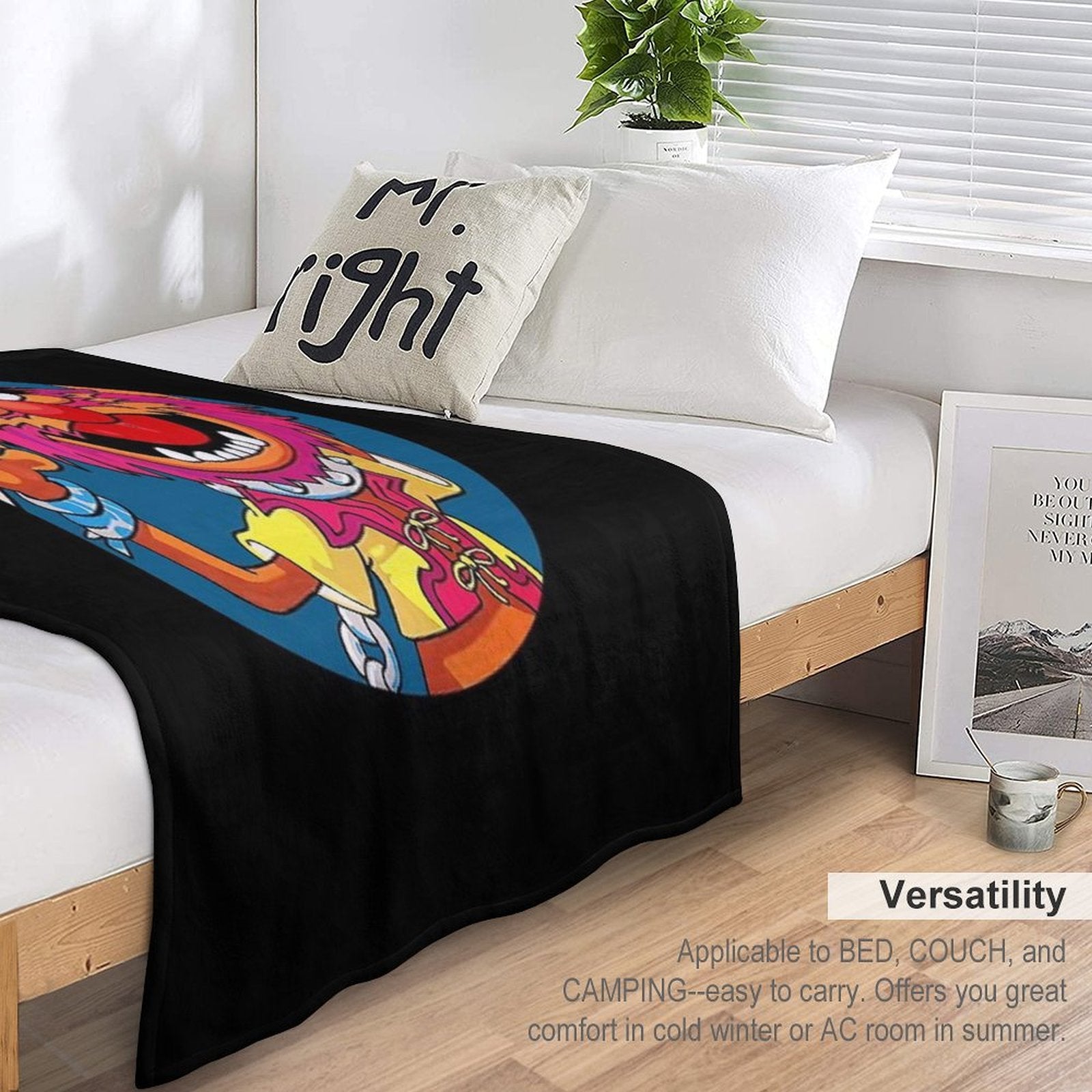 THE WORLD'S GREATEST DRUMMER Durable Throw Blanket