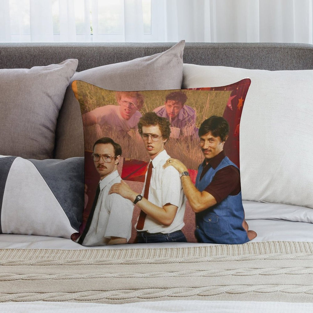 Napoleon Dynamite Soft Anti-Pilling Throw Pillow
