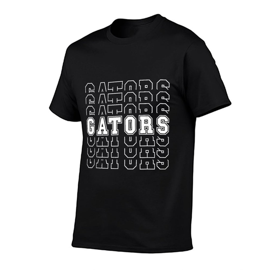 Funny Go Cheer Gator Gift For Men Women Girls Kids.  Polyester Blend T-Shirt