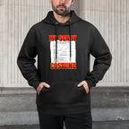 My Scary Custom Funny Job Application Meme Custom Halloween Layering Staple Hoodie