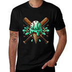 Mint Chocolate Chip Spinkle Baseball Home Plate Drip Boys  Graphic-printed T-Shirt
