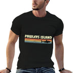 Pawleys Island South Carolina Vintage Shark Souvenir  High-quality Stitching T-Shirt