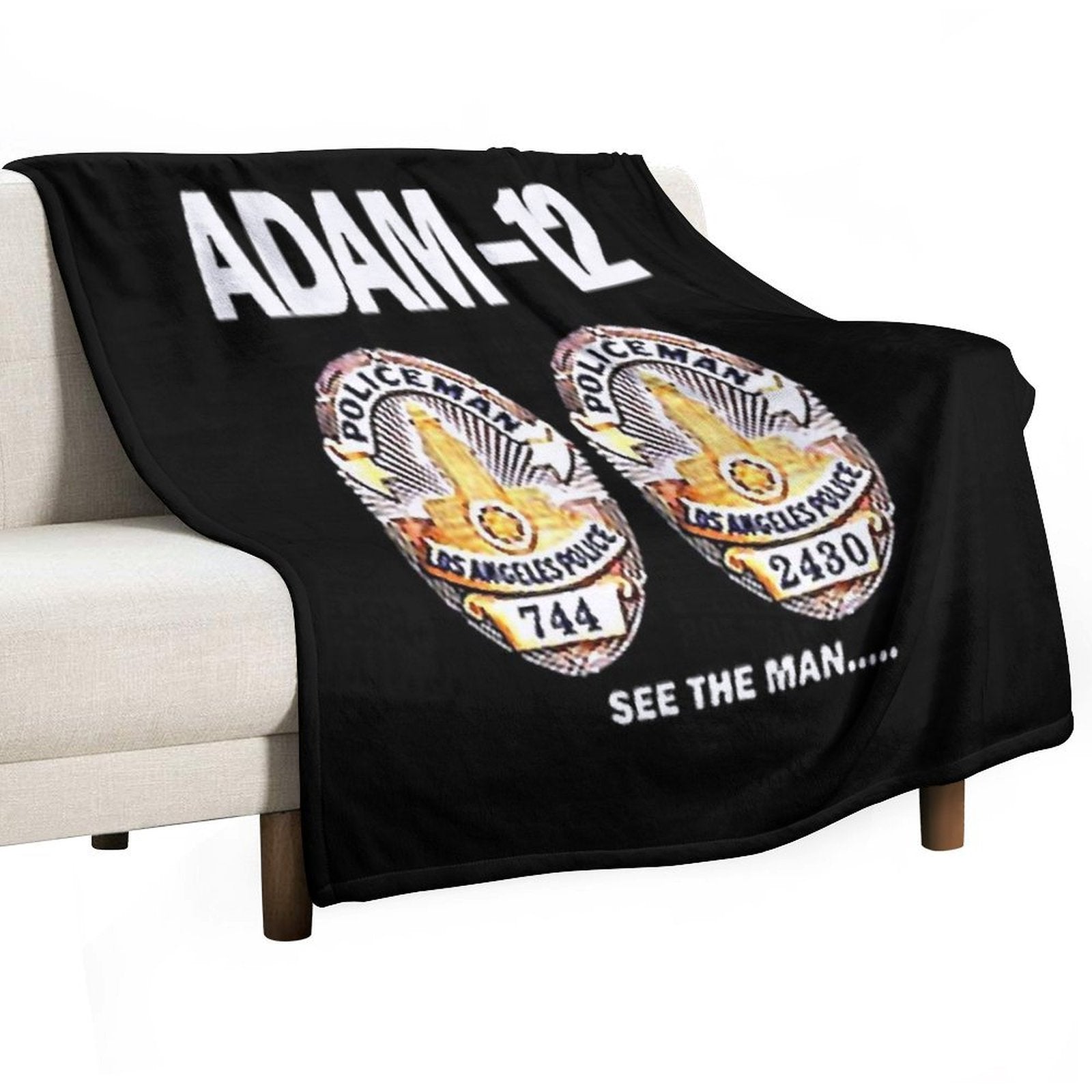 A.dam-12 TV Series 7.0's Retro Durable Throw Blanket