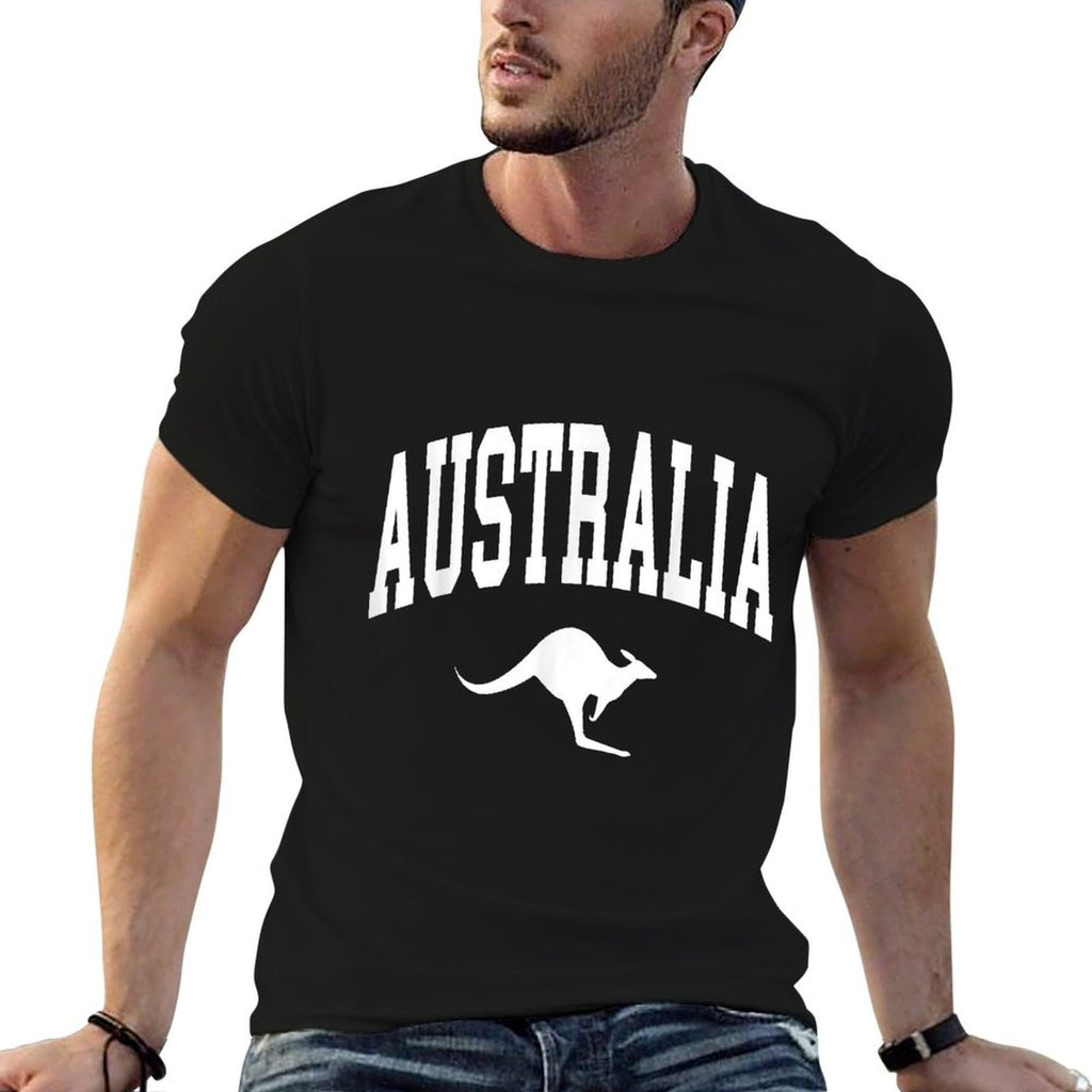 Australia Kangaroo Aussi Outback Down Under Australian  Moisture-wicking T-Shirt