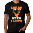 Funny Deer Hunting Saying Joke  Tagless Design T-Shirt