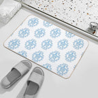Tampa Florida Tribal Sea Turtle Summer Beach  Rapid-Drying Bath Mat