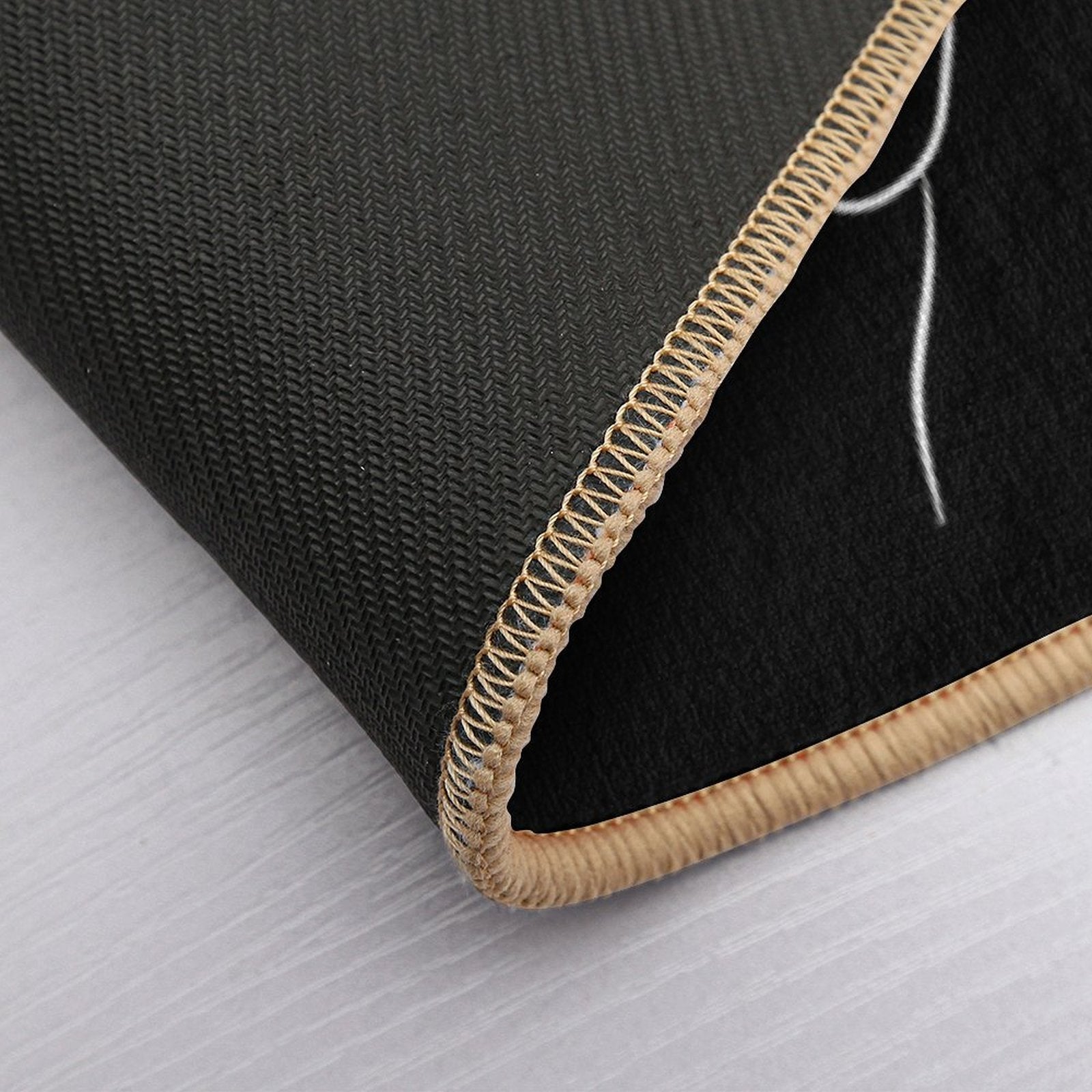 Naked Girl Line Art Drawing - Bashful Brianna  Rapid-Drying Bath Mat