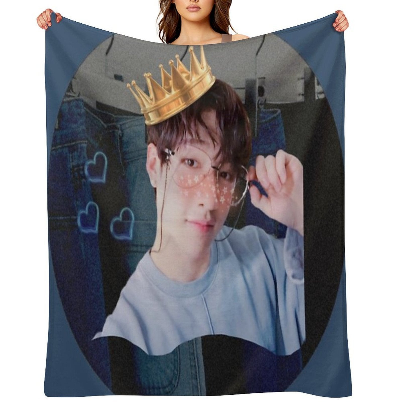 Stray Kids Bangchan Gift-ready Throw Blanket