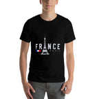 France Paris French Eiffel Tower Souvenir Gift  Relaxed-fit T-Shirt
