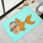 Jeff Goldfish  Dirt-Trapping Bath Mat