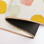 Dotty Grove – Abstract Watercolor Polka Dots  Fade-Resistant Bath Mat