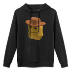 Chicken Nugget Cowboy Meme Medium-Weight Fabric Hoodie