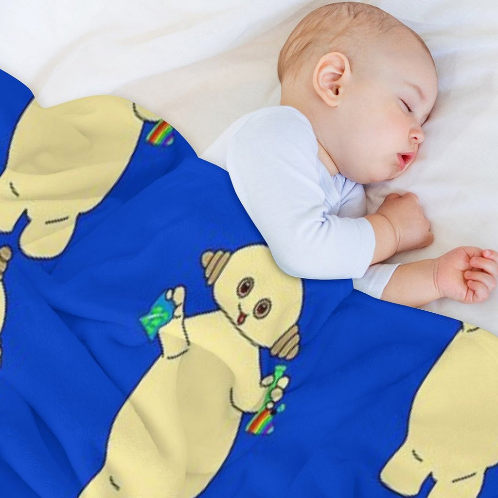 Makka Pakka Having Some Treats All-season Throw Blanket