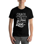 Womens Funny Chaos Coordinator Teacher Powered By Jesus Gift  Breathable T-Shirt