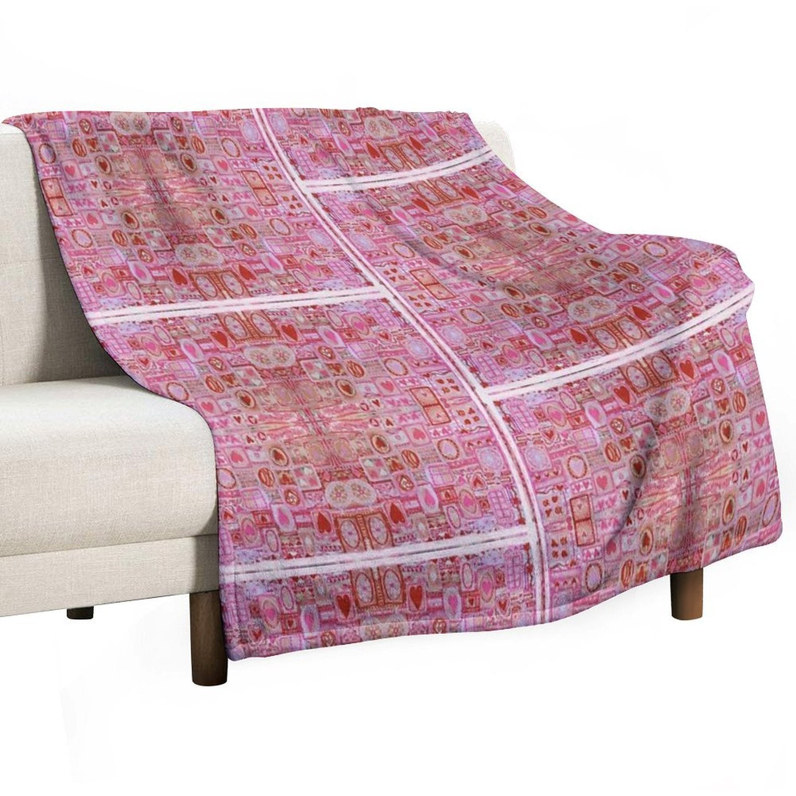 Doodle to Your Heart’s Content Multi-functional Throw Blanket