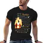 To My Husband in Heaven  High-quality Stitching T-Shirt
