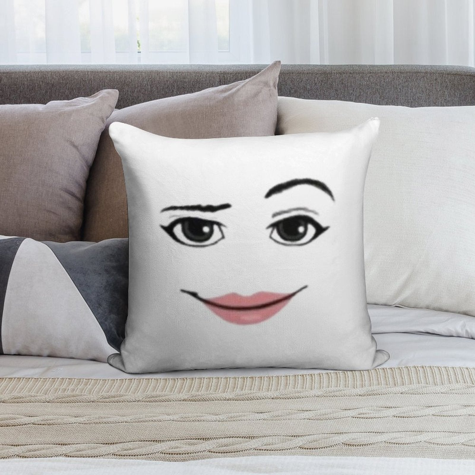 Susssy Soft Shrink-Resistant Throw Pillow