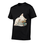West Highland White Terrier Books Dog Breed Westie for Men Women Girls Kids  Trendy Pattern T-Shirt