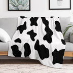 Cow Halloween Costume Multi-functional Throw Blanket