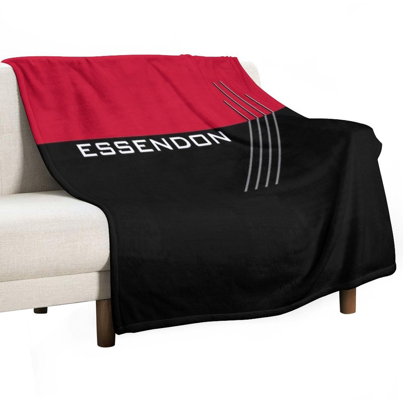 Essendon Apparels, Merchandise, T Shirts, Skirt, Mask, Apron Durable Throw Blanket