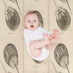 Horseshoe Crabs Lightweight Throw Blanket