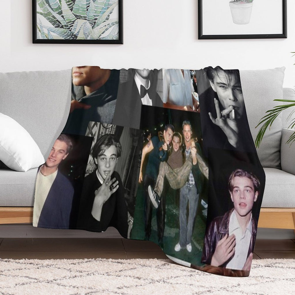 Leonardo Dicaprio Phone Case Plush Throw Blanket