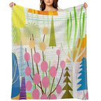 Fresh Day Travel-friendly Throw Blanket