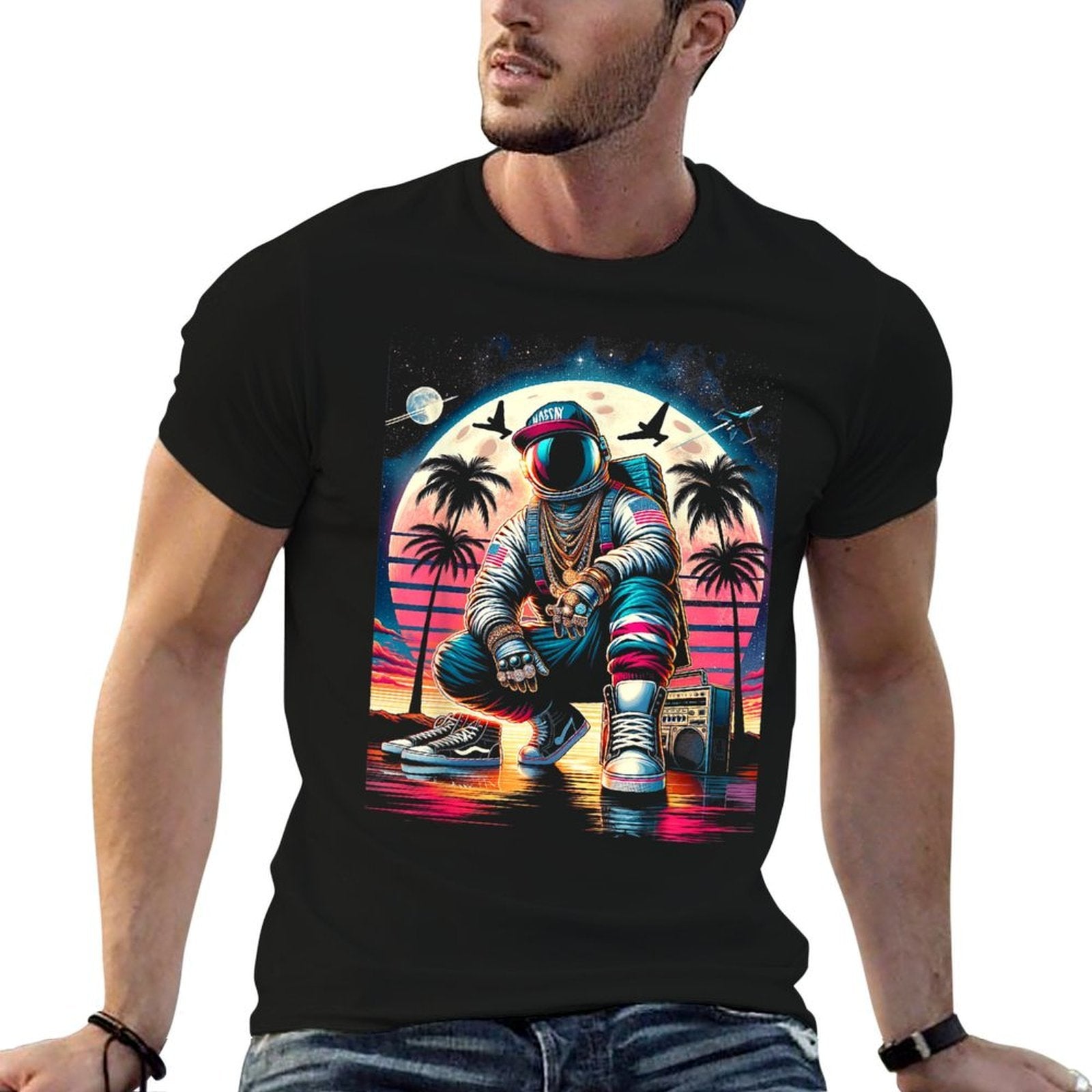 Space Swag  Men Women (S-6XL)  Graphic  Slim-fit Cut T-Shirt