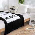 Entering Wellesley - Commonwealth of Massachusetts Road Sign Eco-conscious Throw Blanket