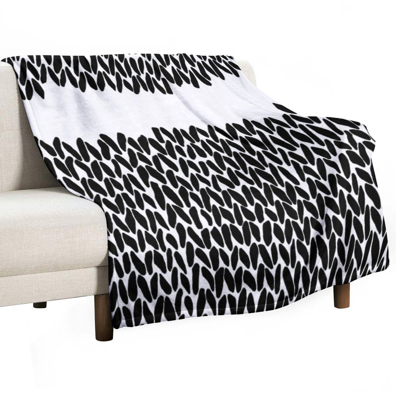 Missing Knit Easy Care Throw Blanket