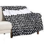 Missing Knit Compact Throw Blanket