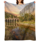 Coalbrookdale Viaduct Durable Throw Blanket