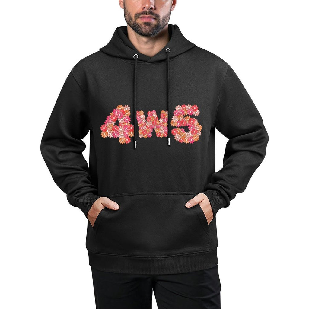 Enneagram 4w5 Type 4 Wing 5 Individualist Romantic Daisies Cotton-Polyester Blend Hoodie