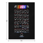 Schedule Nascar Cup Series 2025 Machine-washable Throw Blanket