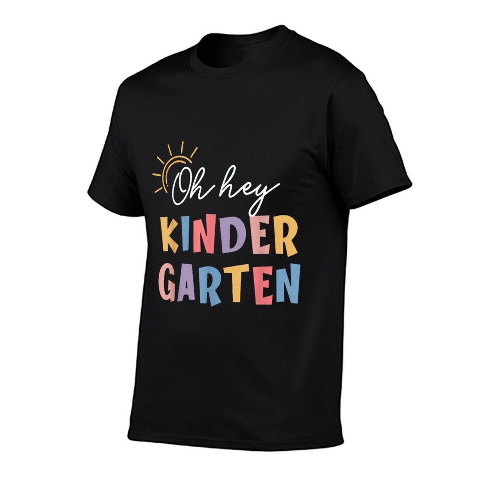 Oh Hey Kindergarten Teacher Cute Back To School Men Women Girls Kids  Graphic-printed T-Shirt