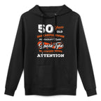 50 Years Old One Careful Owner 50th Birthday Gift Casual Wear Hoodie
