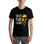 Funny Lucha Libre Tacos Tequila! Gift For Luchadors And Fan  Graphic-printed T-Shirt