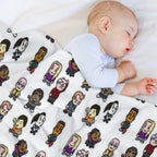 Community Bit Character Premium Throw Blanket