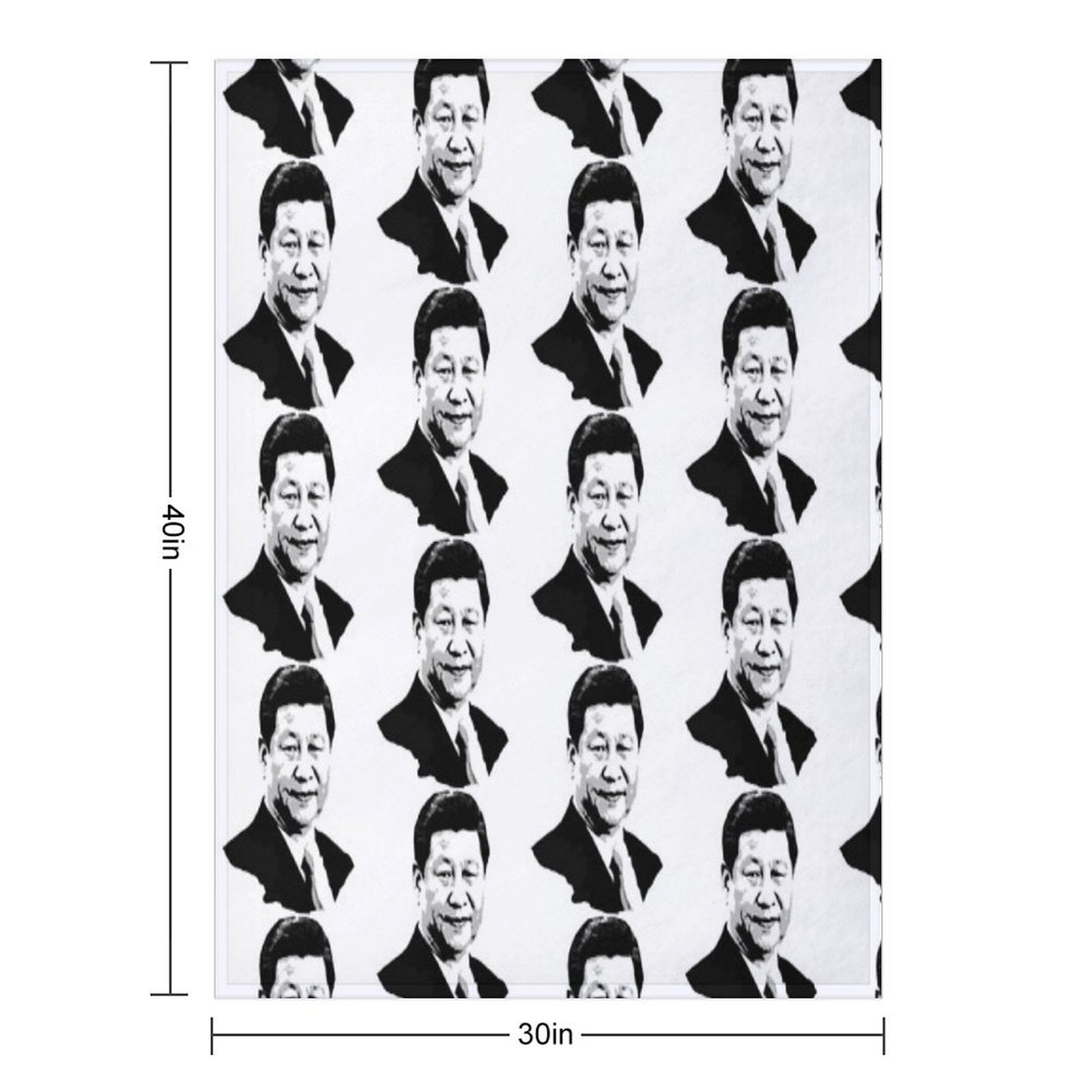 Xi Jinping Premium Throw Blanket