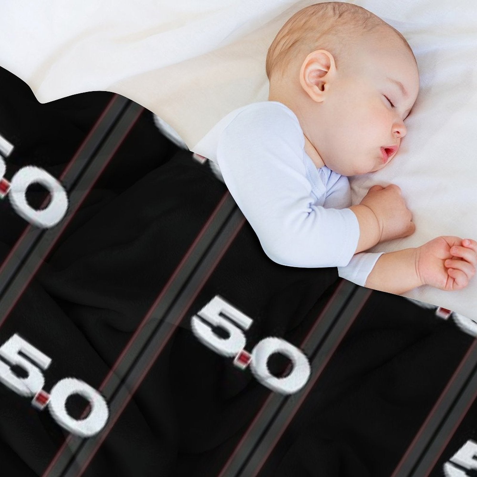 Mustang GT Coyote 5.0 V8 GT S197 Premium Throw Blanket