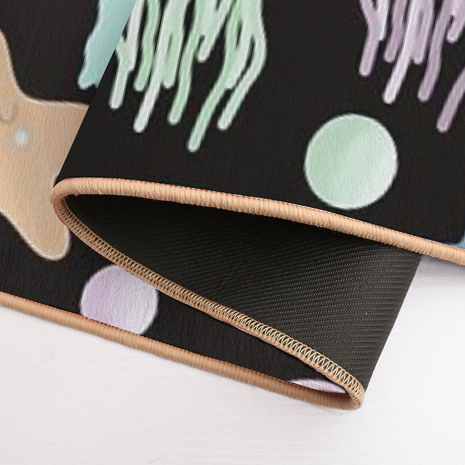 Ocean Doodles #1b  Multi-Purpose Bath Mat